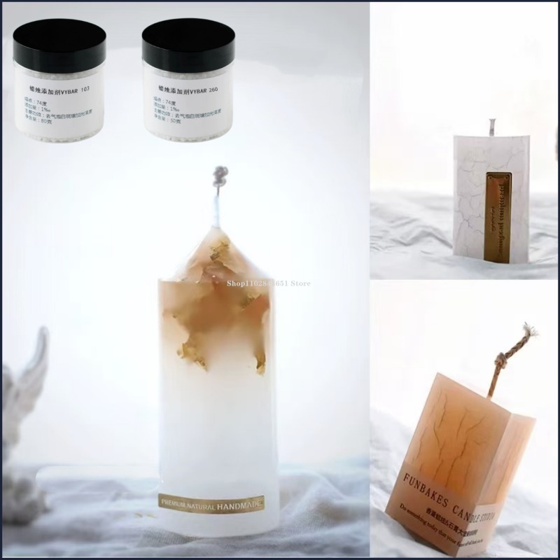 Candle Making Soy Wax - Geurende kaarsadditief Vybar 260/103 DIY Handgemaakte