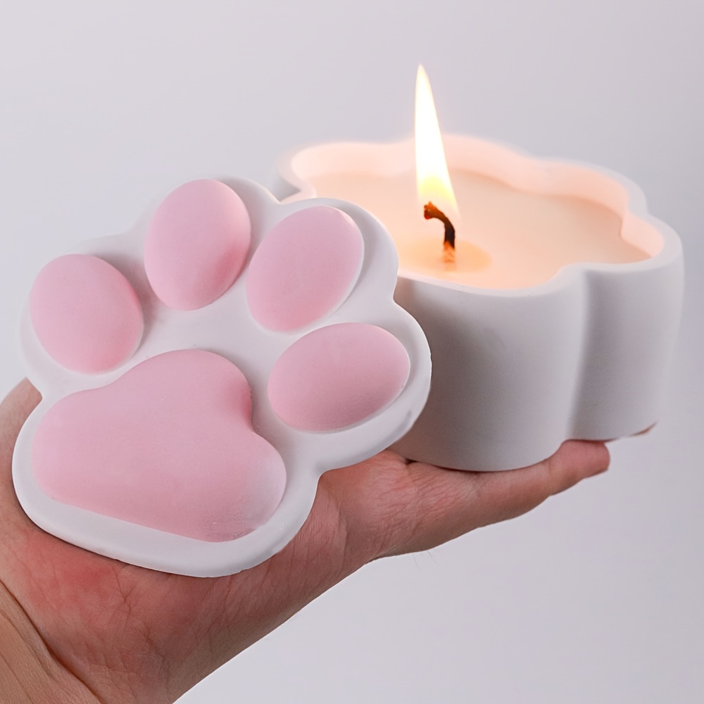 Candle Making Jars With Lids - Cat Claw Opbergdoos Siliconen Mal DIY