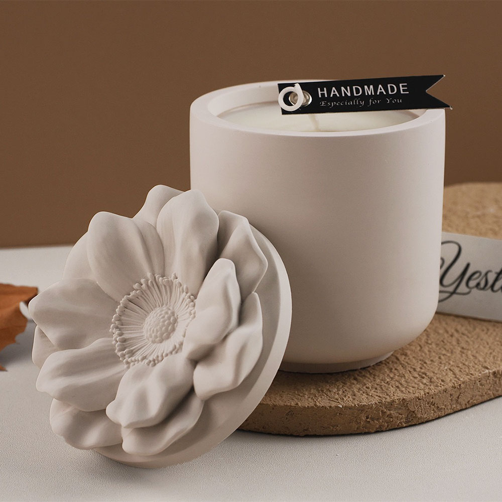 Candle Making Jars With Lids - Zonnebloem Opbergdoos Siliconen Mal DIY met