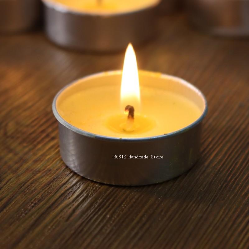 Candle Making Soy Wax - Lege Thee Wax Cirkelvormige Aluminium Doos