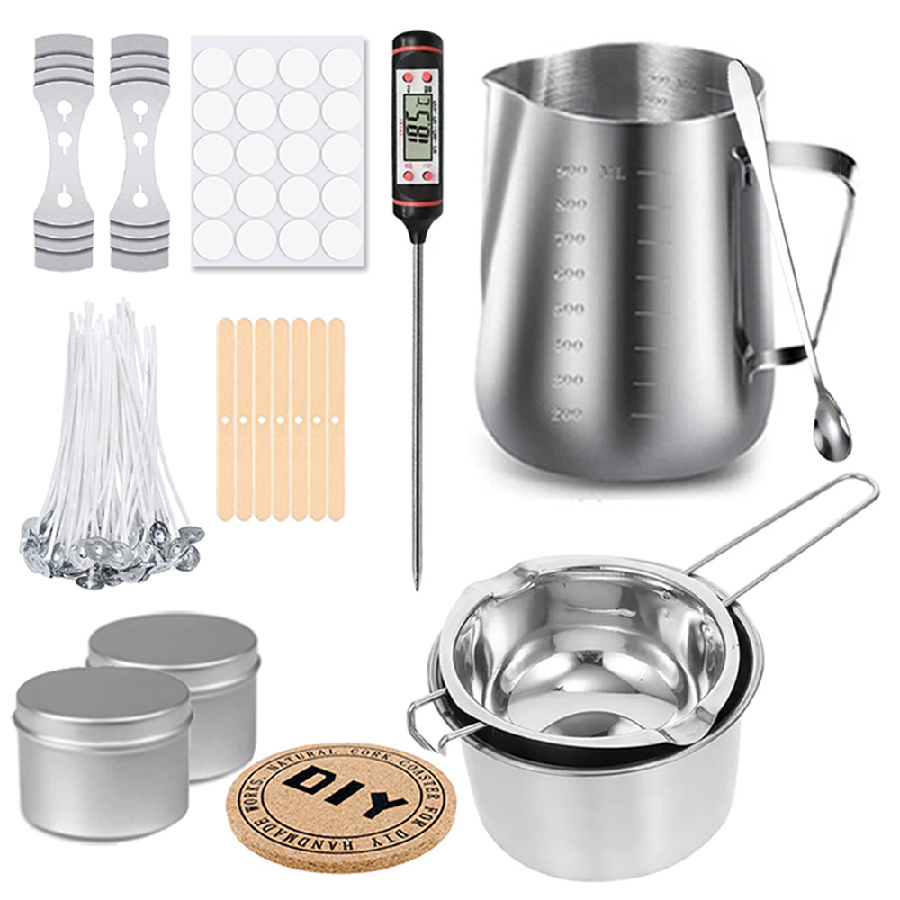 Candle Making Instructions - DIY Kaarsenset Aromatische Kaarsen Maken Gereedschapsset