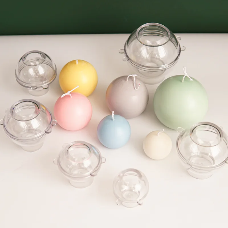 Candle Making Diy Kit - 5-8 cm bolvormige kaars plastic mal