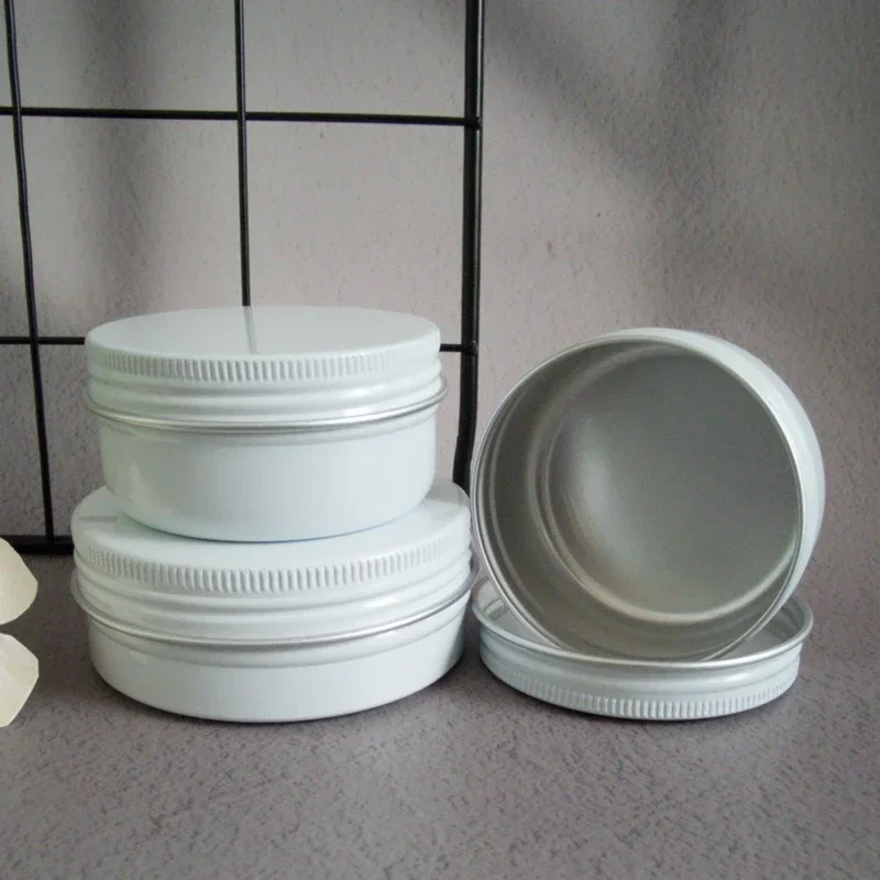 Tin Container Lid - 5/10/15/20/30/50/60/80/110/150G Aluminium Doos Lege Deksels Blikjes