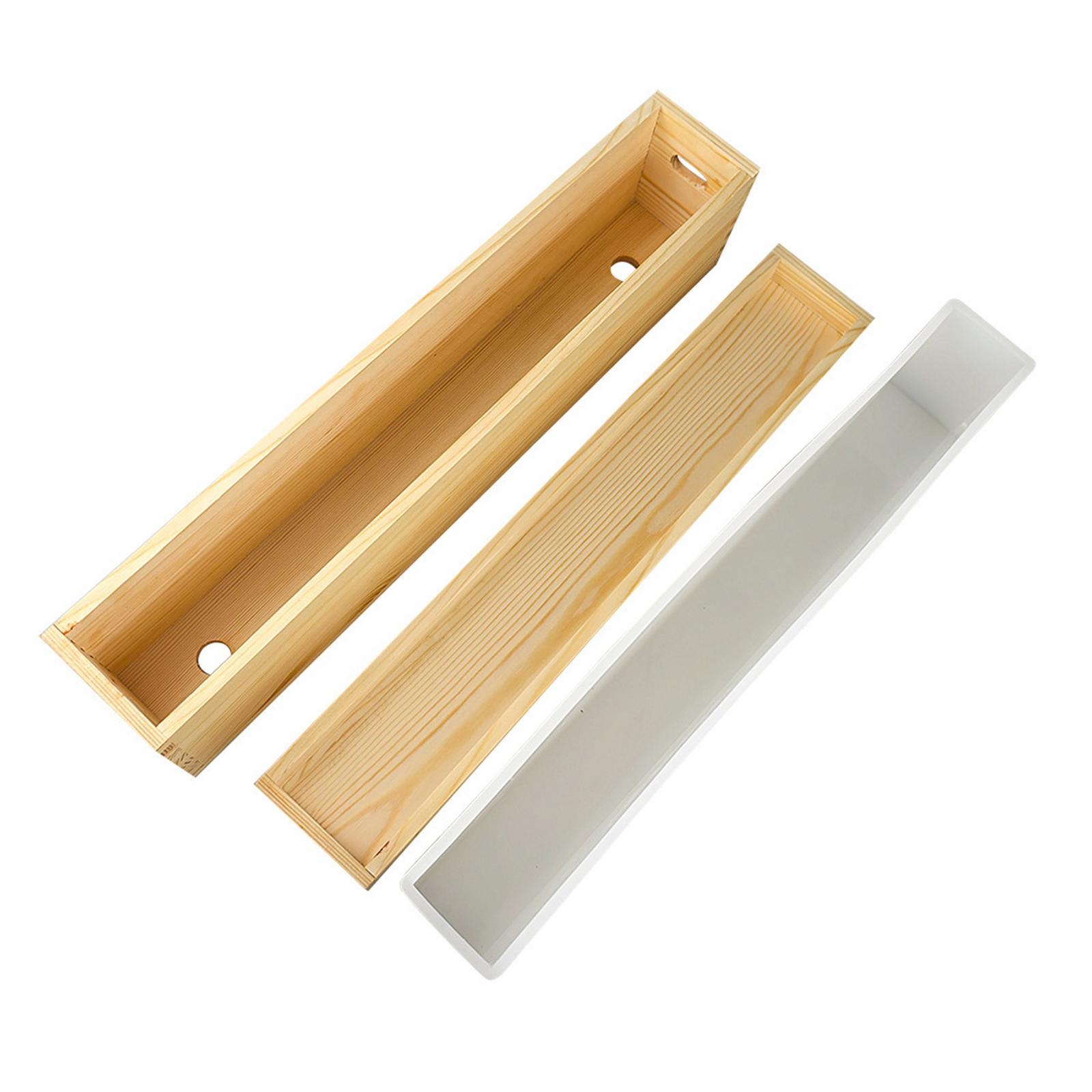 Siliconen zeepvorm met houten  - Candle Making Homewood recensie en prijs