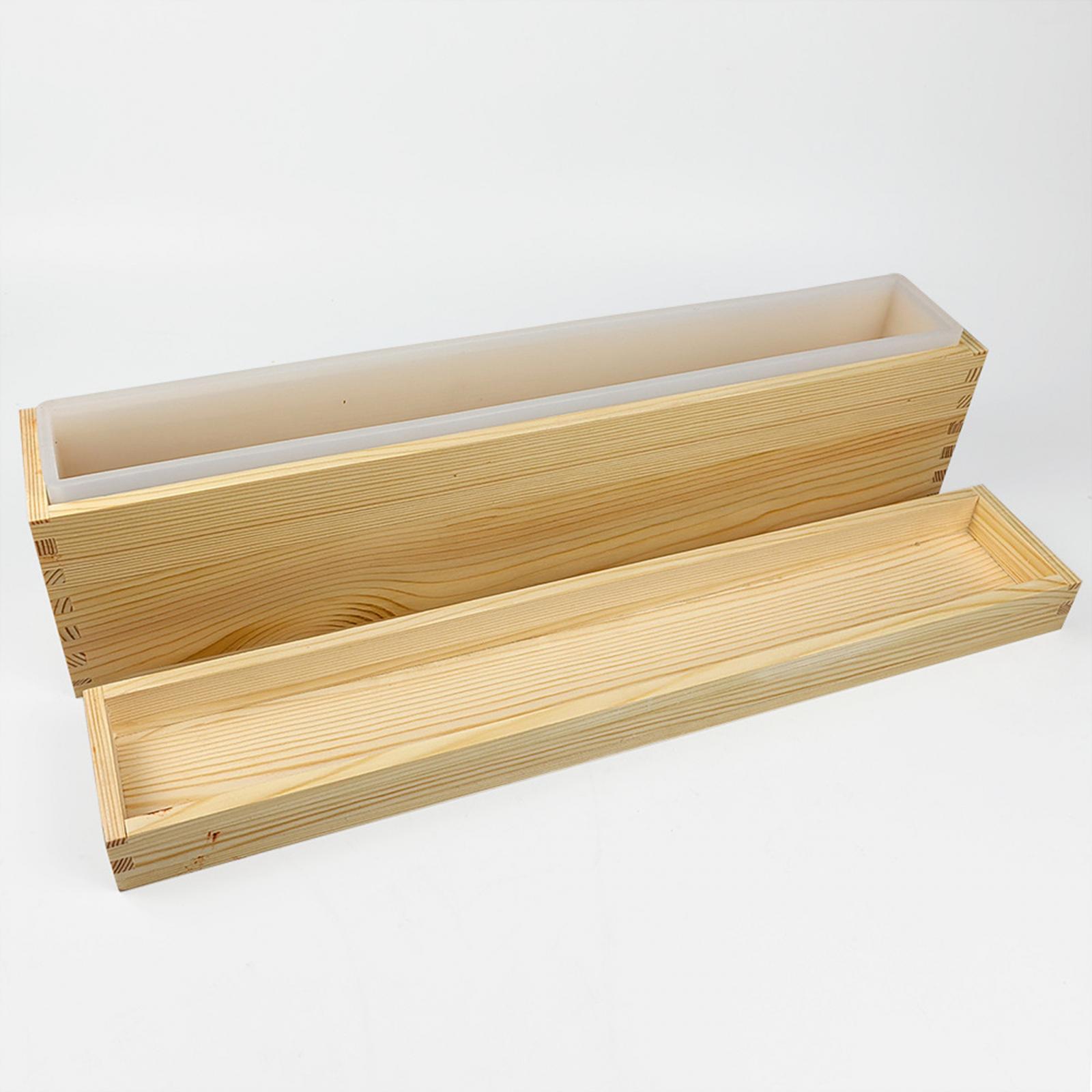 Siliconen zeepvorm met houten  - Candle Making Homewood recensie en prijs