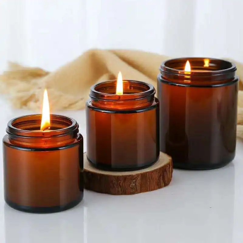 Glazen kaarsenpotjes, 4oz ambe - Candle Making Jars With Lids recensie en prijs
