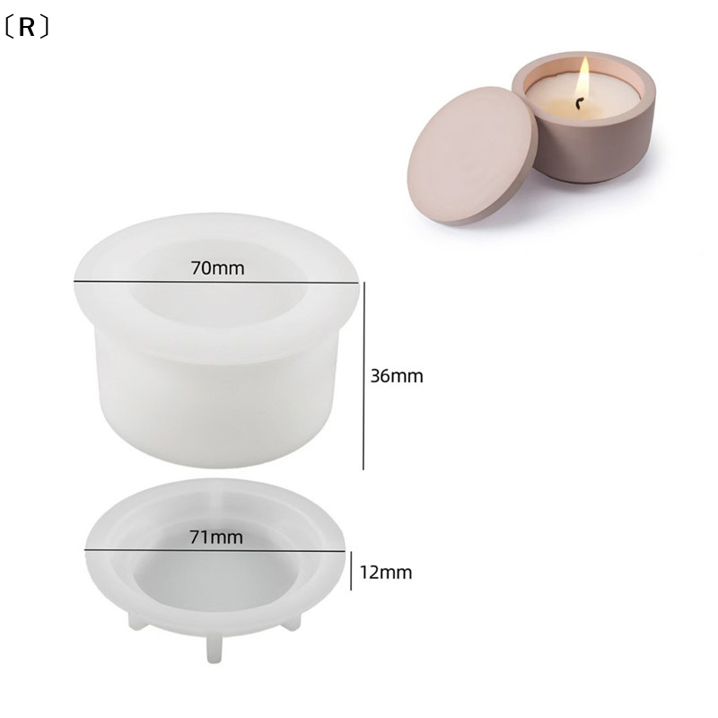ómR Parque1set DIY kaarspot si - Candle Making Jars With Lids recensie en prijs