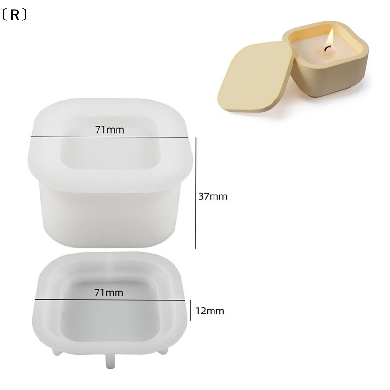 ómR Parque1set DIY kaarspot si - Candle Making Jars With Lids recensie en prijs