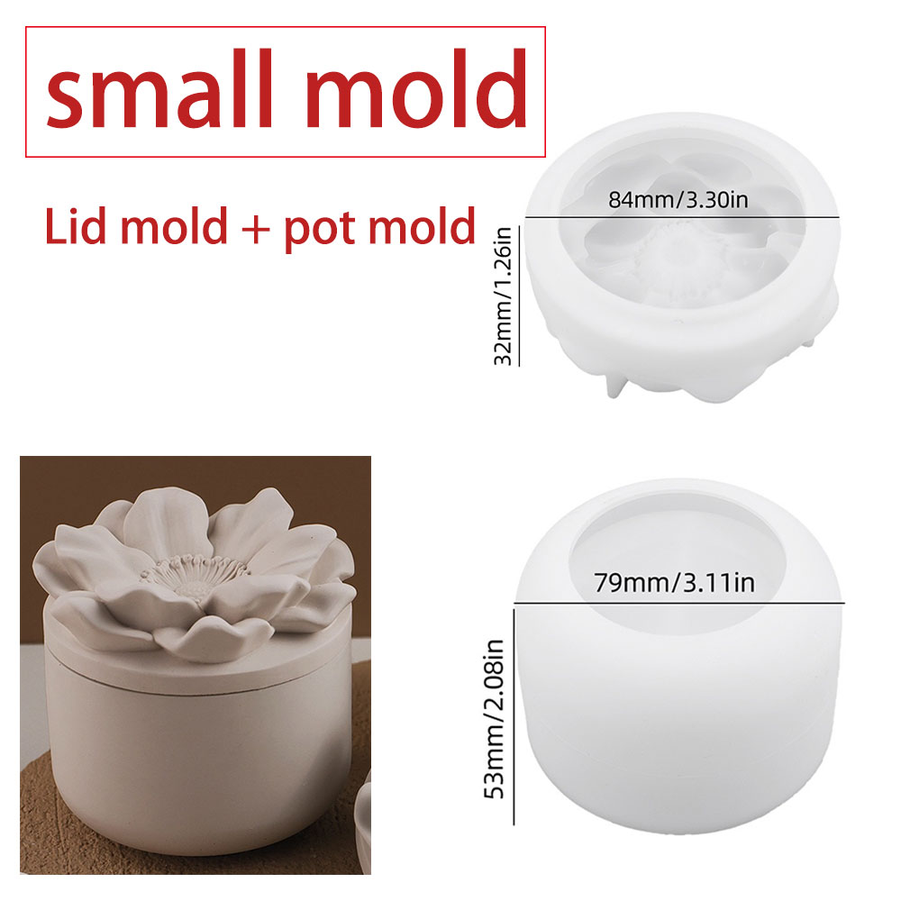 Zonnebloem Opbergdoos Silicone - Candle Making Jars With Lids recensie en prijs