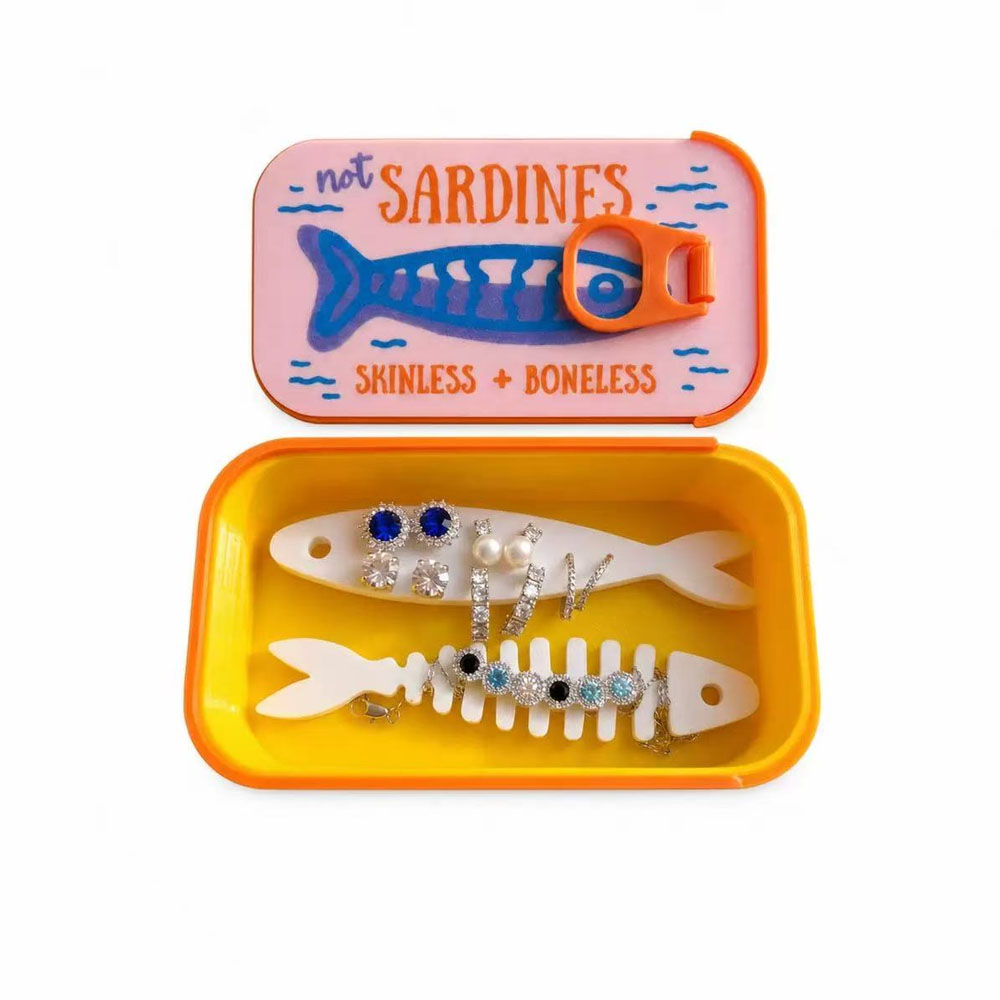 Sardineblikje sieradendoosje 3 - Tin Container Lid recensie en prijs