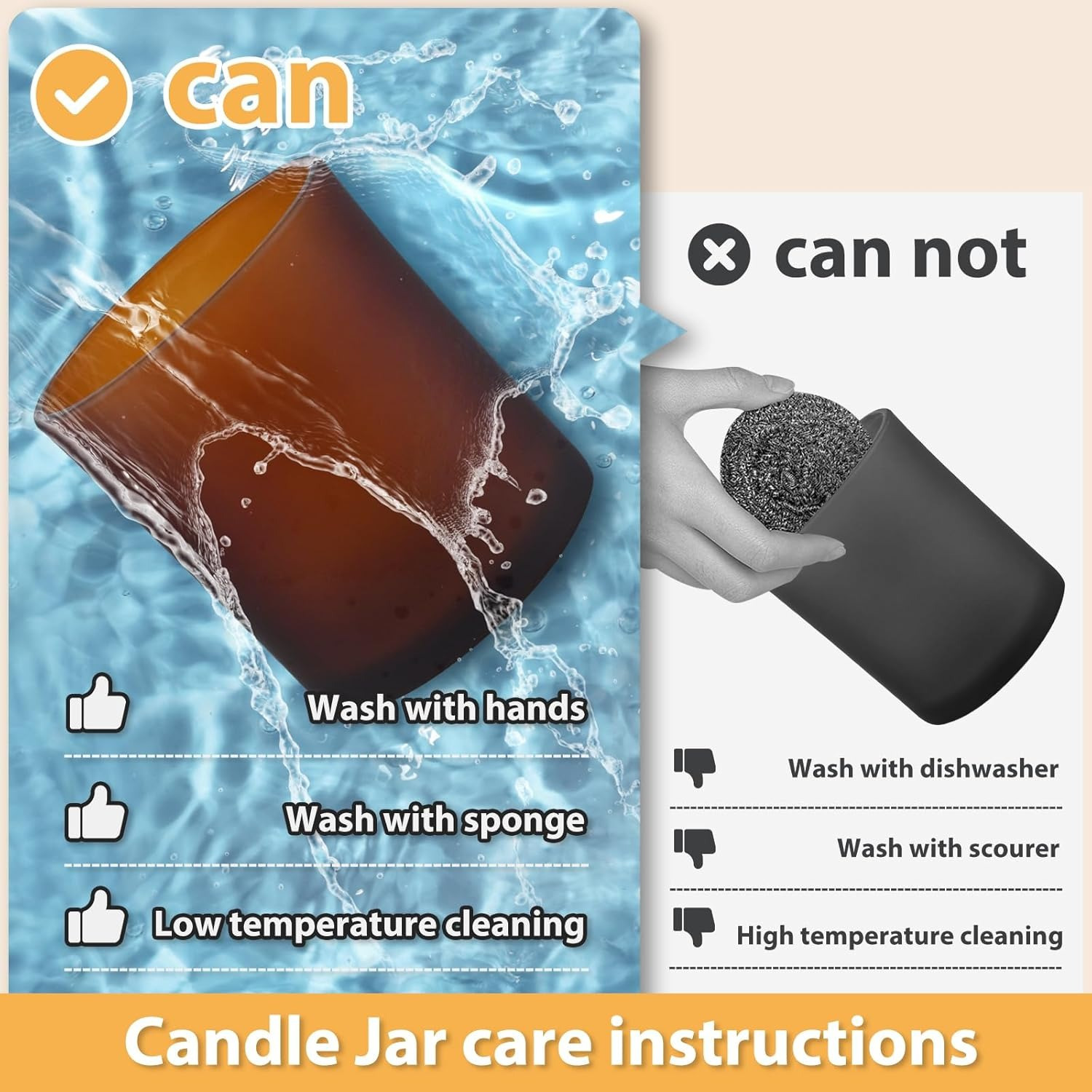 Dikke kaarspotten voor het mak - Candle Making Jars With Lids recensie en prijs