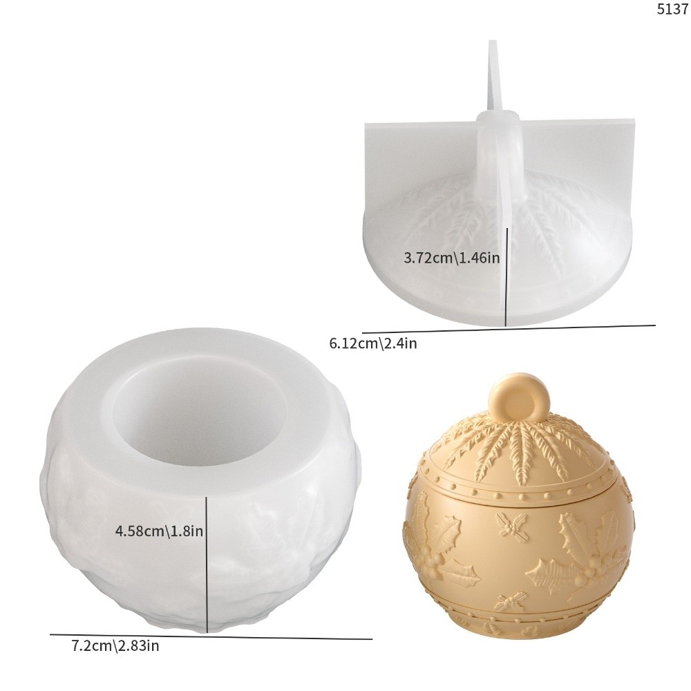 Nieuwe siliconen kaarsenpotvor - Candle Making Jars With Lids recensie en prijs