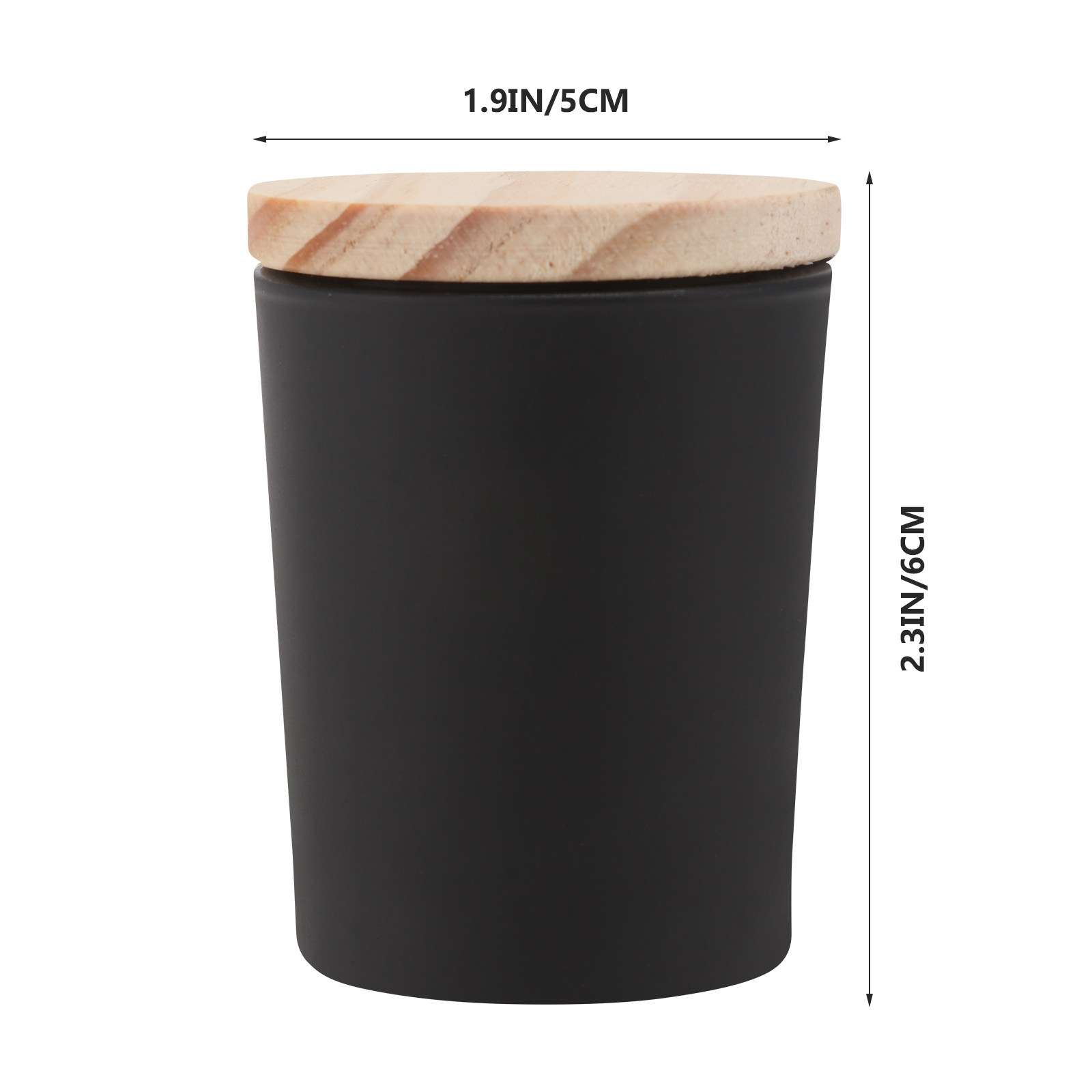 2 stuks eenvoudige stijlvolle  - Candle Making Jars With Lids recensie en prijs