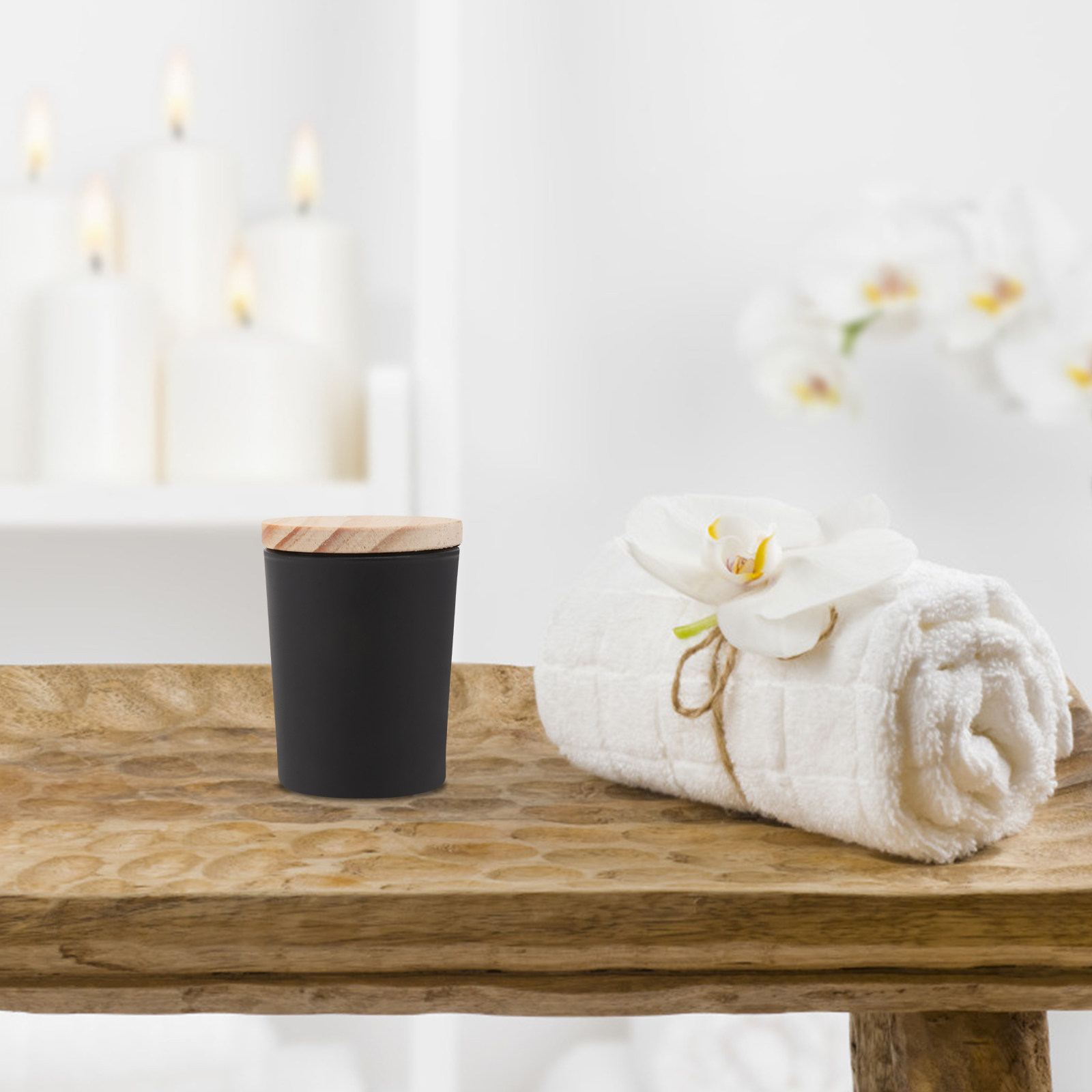 2 stuks eenvoudige stijlvolle  - Candle Making Jars With Lids recensie en prijs