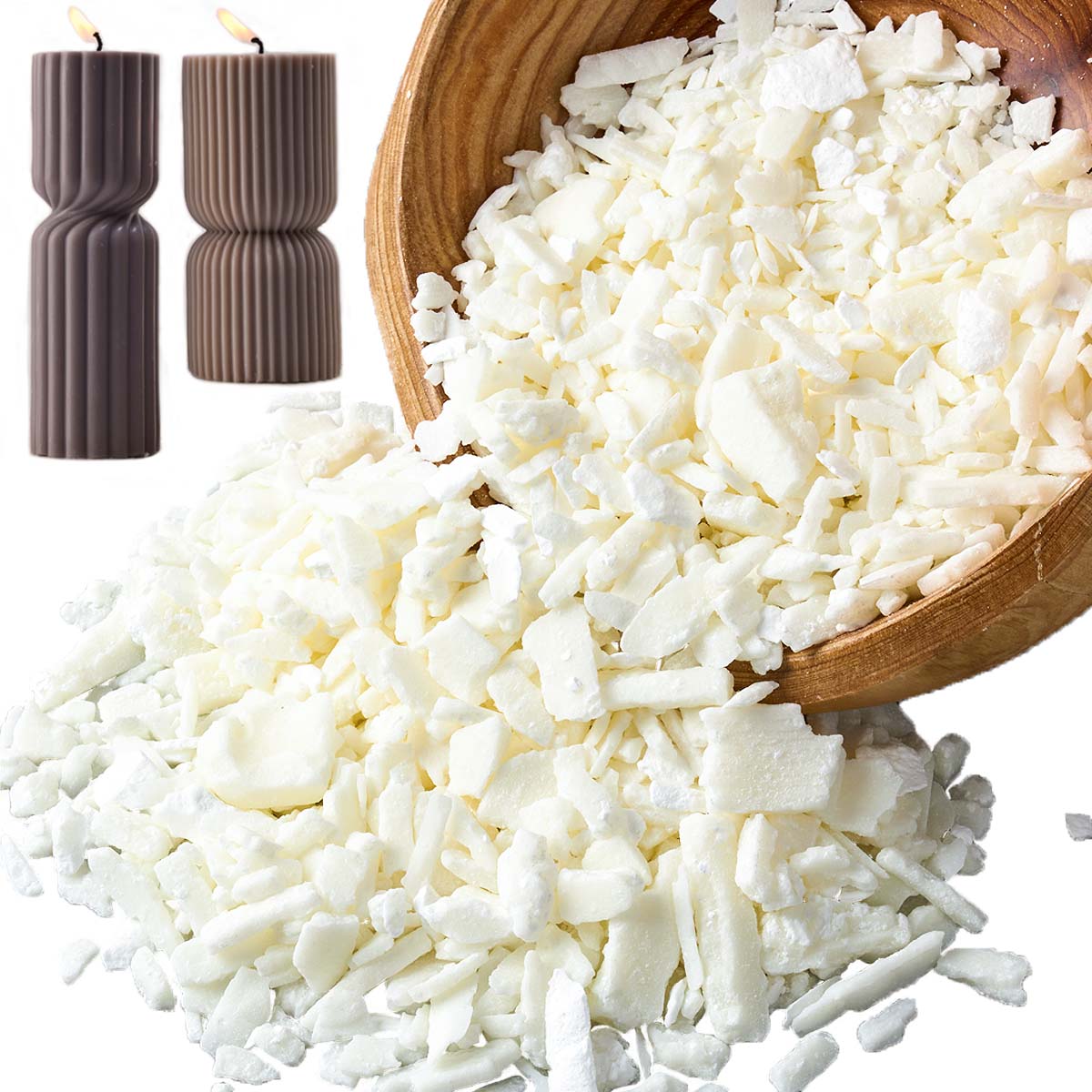 1 pond zuiver witte sojawas vo - Candle Making Diy Kit recensie en prijs