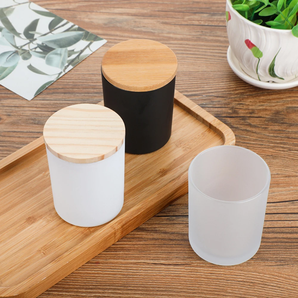 Houten deksel glazen kaarspott - Candle Making Homewood recensie en prijs