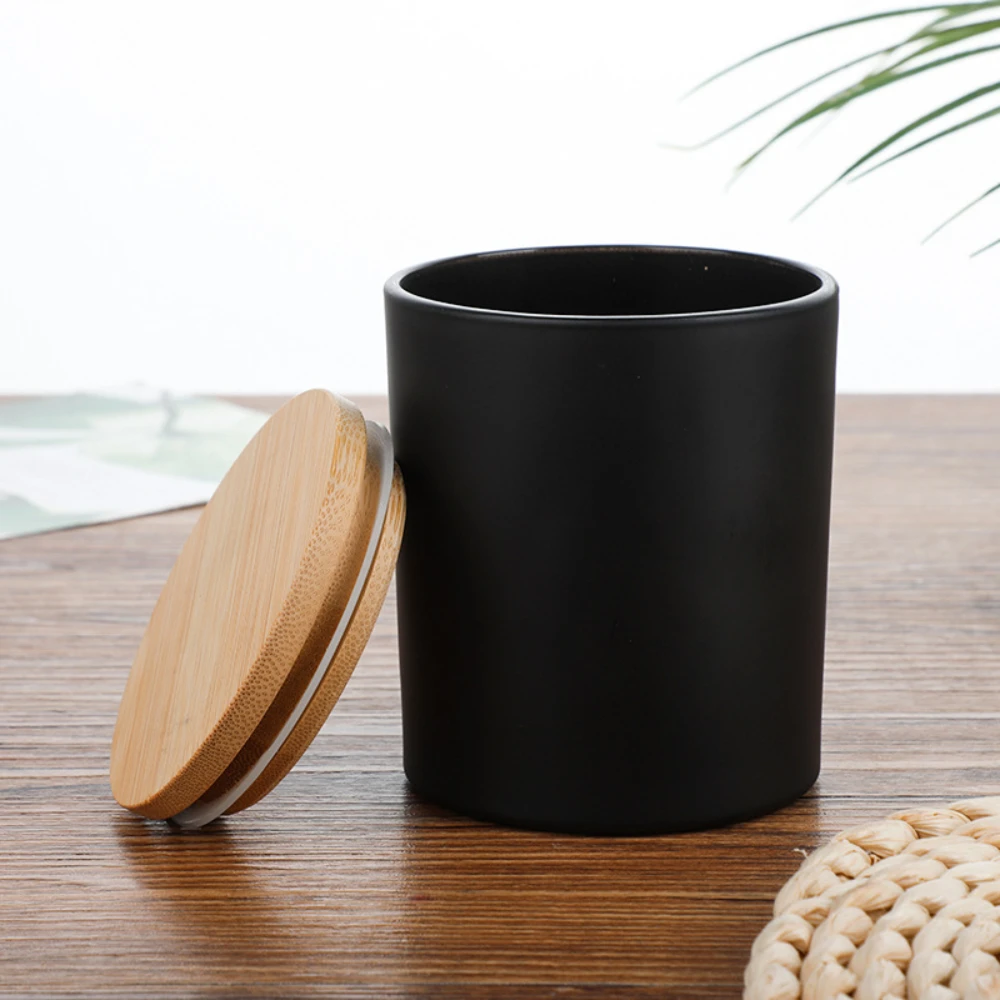 Houten deksel glazen kaarspott - Candle Making Homewood recensie en prijs