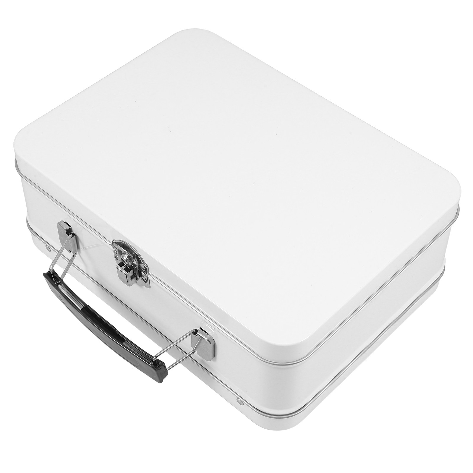 Blikken lunchbox retro metalen - Tin Container Lid recensie en prijs