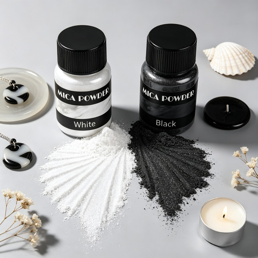2/24 kleuren metaalpigmentpoed - Candle Making Diy Kit recensie en prijs