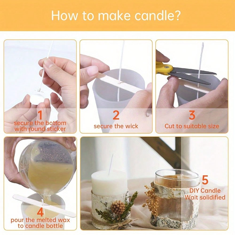 5/10/20/30/50 stuks houten kaa - Candle Making Instructions recensie en prijs
