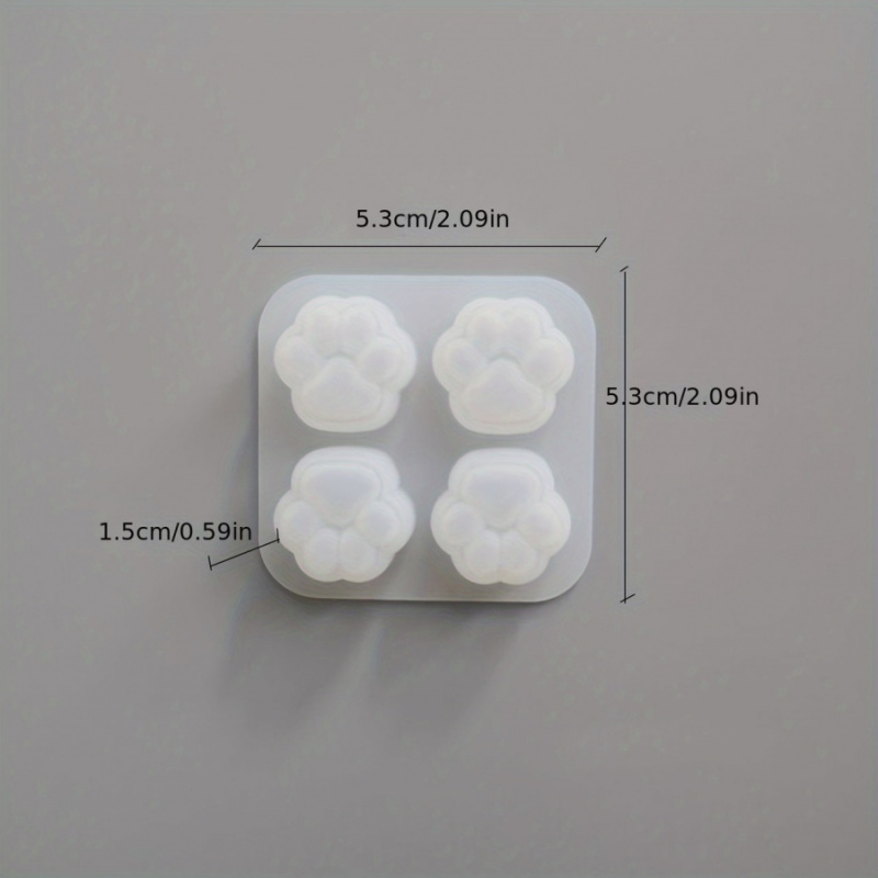 1Cat Paw Pattern siliconen mal - Candle Making Diy Kit recensie en prijs