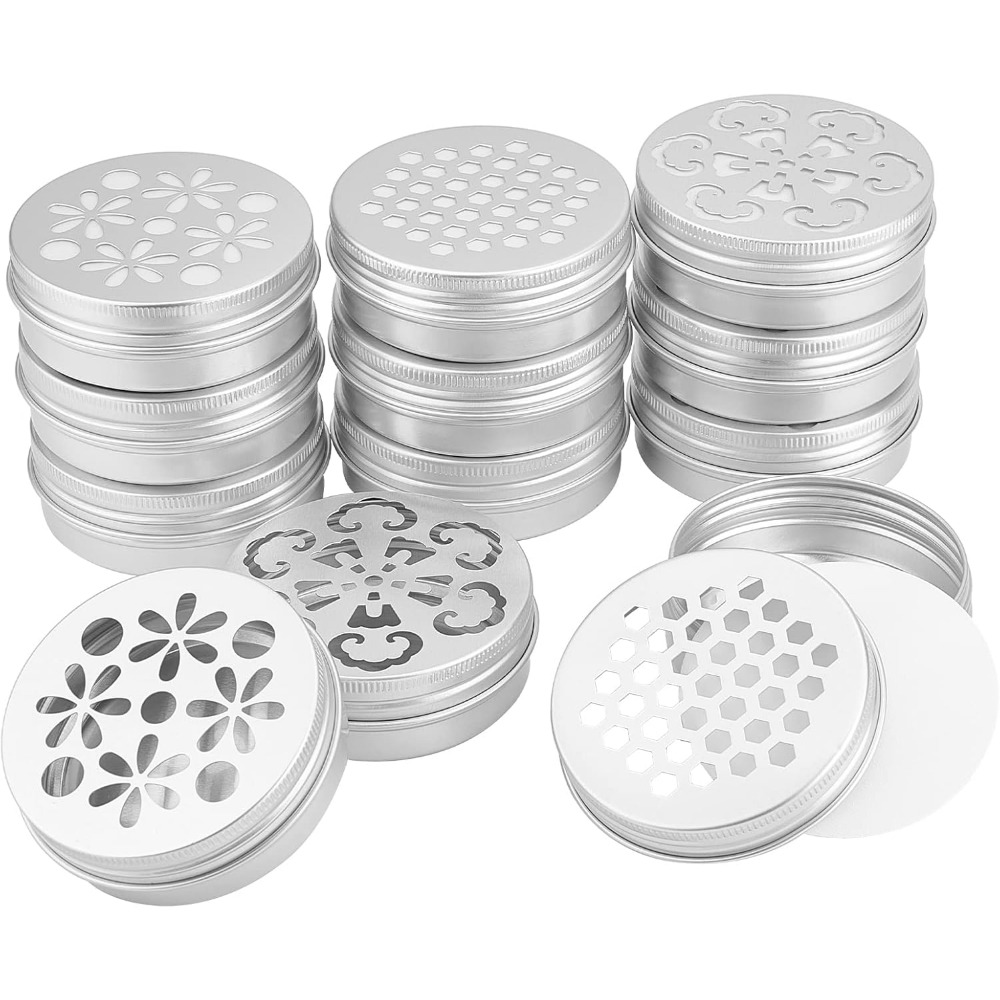 2 Ounce aluminium blikken 12 s - Tin Container Lid recensie en prijs
