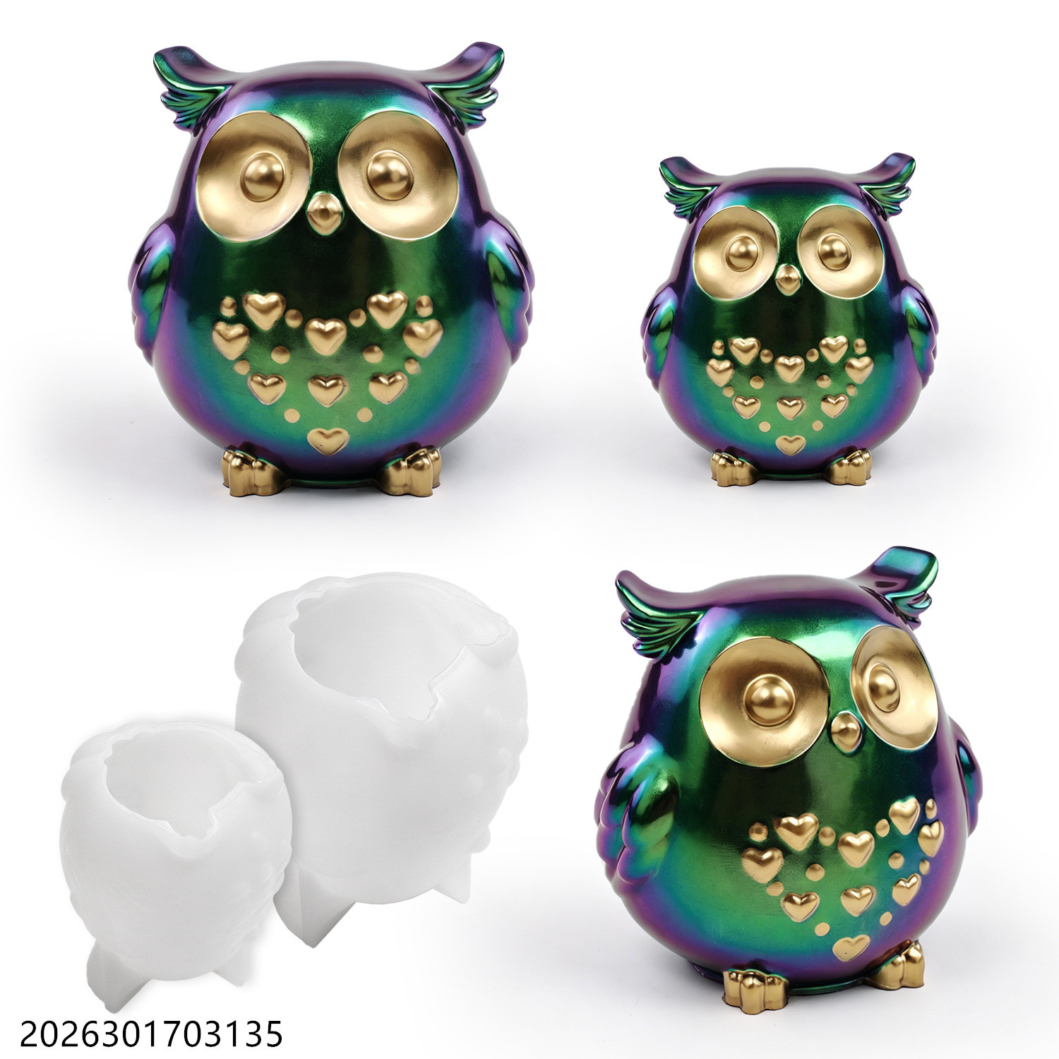 Uil siliconen mal 3D vogelvorm - Candle Making Diy Kit recensie en prijs