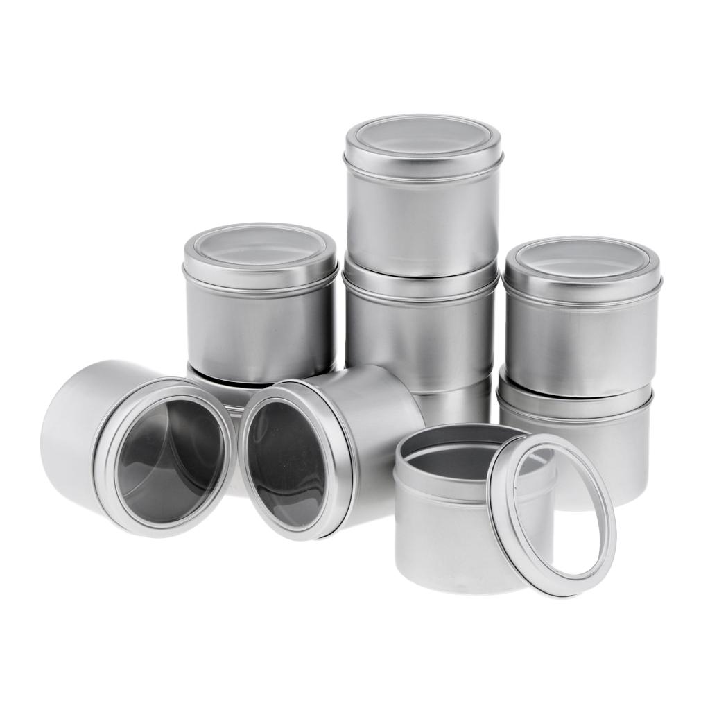 Lege cosmetische potjes, alumi - Tin Container Lid recensie en prijs